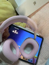 TAFN適用蘋果airpods max保護(hù)套四件套蘋果頭戴耳麥保護(hù)套硅膠橫頭梁套耳罩透藍(lán)tpu軟殼防臟防磨保護(hù)罩 Airpods Max粉色保護(hù)殼四件套（無蝴蝶結(jié)） 一代二代通用 曬單實(shí)拍圖