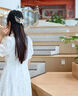 柏詩琳輕奢氣質(zhì)花朵一字抓夾女2025新款高級感發(fā)夾后腦勺超仙鴨嘴夾頭飾 花朵一字抓夾 曬單實拍圖