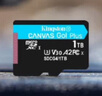 金士頓（Kingston）大疆pocket3無人機Action4 5pro存儲卡TF卡MicroSD監(jiān)控攝像運動相機行車記錄儀高速內(nèi)存卡U3V30A2 SDCG4/256G【讀速200M/S丨4K拍攝 曬單實拍圖