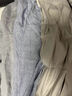 無印良品（MUJI）男式 麻 立領(lǐng)長袖襯衫 男士襯衣 漢麻 男裝 上衣  AC9AAA4S 原色 XL (180/104A) 曬單實(shí)拍圖