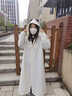 TUBAN一次性雨衣加厚長(cháng)款全身防暴雨成人雨披戶(hù)外漂流登山徒步便攜雨服 靜謐灰 2件裝【大帽檐 全防護】 曬單實(shí)拍圖
