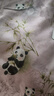 MsShe【新中式印花緞面小衫】大碼女裝2025夏裝胖mm國風(fēng)盤扣小衫 柔霧粉色現(xiàn)貨 2XL 曬單實拍圖