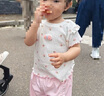 巴拉巴拉寶寶短袖t恤嬰兒女童上衣2025夏裝甜美精致洋氣舒適209225117003 曬單實拍圖