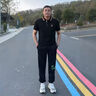 XJSGS官方國際正品牌男士高端純棉短袖t恤夏季純色翻領(lǐng)輕奢男裝polo衫 高檔黑色【現貨速達】 3XL 曬單實(shí)拍圖