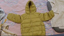 巴拉巴拉（BALABALA）童裝兒童羽絨服兩件套男童女童寶寶冬裝連帽外套 綠白色調(diào)00341 120 充絨量40g 曬單實(shí)拍圖