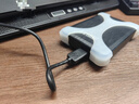科碩（KESU） 移動硬盤大容量USB3.0 安全加密高速機械外接硬盤 時尚黑+硅膠套 1TB -雙盤備份（性價比推薦） 曬單實拍圖