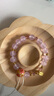 周大生黃金吊墜女足金硬金琺瑯桃花轉(zhuǎn)運(yùn)金珠掛墜送女友生日禮物 足金桃花吊墜-【單吊墜,不含鏈,介意慎拍】 1.30g 曬單實(shí)拍圖