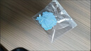 淺藍藍色藏青色補丁貼自粘衣服破洞裝飾布貼服貼免縫刺繡花朵 主圖款 曬單實拍圖