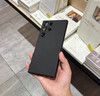 派派咪【美國進口】適用三星s24ultra手機殼s25u+保護套液態(tài)硅膠galaxy23十全包u防摔高級感新款外殼超薄 【悠遠黑】美國進口丨軟糯親膚丨30倍抗摔耐臟 三星Galaxy S24 Ultr 曬單實拍圖