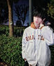 DESSO唐獅集團夾克男春秋季外套連帽假兩件休閑棒球服 白色 2XL 曬單實拍圖