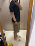 迪卡儂短袖速干衣男訓(xùn)練寬松半袖上衣運(yùn)動(dòng)t恤男RUNM2501429白色T恤L 曬單實(shí)拍圖
