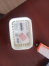 茶花 肥皂盒 皂碟香皂架子肥皂架 雙層瀝水香皂盒子白色1只裝 曬單實(shí)拍圖