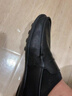 悍風（HumgFeng）一腳蹬豆豆鞋男軟底2025秋季新款頭層牛皮男鞋防臭休閑百搭皮鞋 黑單 42 曬單實拍圖