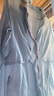 婧麒月子服春夏阿瓦提長絨棉4-10月份薄款孕婦睡衣哺乳待產(chǎn)家居服 月白藍(lán)【長絨棉·柔軟親膚】 M 曬單實(shí)拍圖