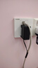 國際電工電腦帶五5孔電源插座86型暗裝墻壁六6類網(wǎng)絡(luò)網(wǎng)線寬帶接口面板家用 白色-五孔+超五類單電腦 曬單實(shí)拍圖