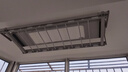 志高（CHIGO） 智能電動晾衣架升降晾衣機(jī)陽臺智能遙控家用帶烘干LED照明曬衣架 銀色+照明橫桿語音 曬單實(shí)拍圖