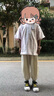 巴拉巴拉童裝兒童短袖T恤2025男童女童夏裝吸濕速干親子上衣208225117223 曬單實拍圖