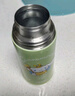 膳魔師（THERMOS）大耳狗蜜蜂花環(huán)系列大咖杯保溫杯大容量水杯便攜吸管杯八角咖啡杯 保溫吸管杯 綠色(自帶杯套) 400ml 曬單實(shí)拍圖