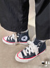 匡威（Converse）中性鞋CHUCK休閑運動高幫帆布鞋 A09139C 黑色 38  曬單實拍圖
