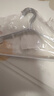 全品屋衣架掛衣服防滑無(wú)痕衣掛架成人家用加粗加寬大號(hào)晾曬衣?lián)巫?0支 曬單實(shí)拍圖