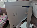 微星（MSI）27英寸 2K 180Hz 快速液晶IPS HDR400 1ms(GTG) 白刃 純白小金剛 游戲電競顯示器 MAG 274QRFW 曬單實(shí)拍圖
