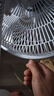 Meind電風(fēng)扇一級能效立式智能扇家用落地扇風(fēng)扇搖頭宿舍電扇 天空白+智能遙控+1.2米線 曬單實(shí)拍圖