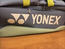 YONEX尤尼克斯羽毛球包手提包大容量背包獨(dú)立鞋倉BA02531WEX煙熏藍(lán) 曬單實(shí)拍圖
