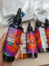 馬利扎染顏料扎染材料包全套兒童diy手工扎染方巾連衣裙t恤衣服染料工具套裝5色100ml+基礎(chǔ)材料包 曬單實(shí)拍圖