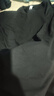 主意范（ZHUYIFAN）王嘉爾同款白色收袖口t恤男美式修身顯肌肉健身短袖彈力收腰半袖 黑色【面料升級款】 推薦指數 XL 130至145斤可穿 曬單實(shí)拍圖