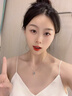 中國黃金藍(lán)桉與鳥S925銀項(xiàng)鏈女2025新款吊墜情人節(jié)生日禮物女生送女友老婆 【品牌禮盒】藍(lán)桉與鳥項(xiàng)鏈 鏈長約39+6mm/可代寫賀卡 曬單實(shí)拍圖