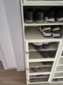 絲竹閣家用門(mén)口鞋柜新款2025爆款鞋架子簡(jiǎn)易防塵鞋子收納神器樓道省空間 10層奶白色亞克力門(mén) 曬單實(shí)拍圖