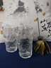 領(lǐng)臣（LINGCHEN）冰川紋玻璃杯雞尾酒咖啡可樂飲料杯子家用高級(jí)網(wǎng)紅ins風(fēng)水杯套裝 曬單實(shí)拍圖