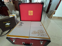 墨尊景德鎮(zhèn)骨瓷餐具套裝中式輕奢碗碟套裝家用高級感碗盤組合喬遷送禮 花開富貴10人套裝【禮盒裝】 60頭 曬單實拍圖