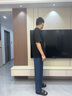 安之伴春季男士睡褲休閑透氣涼感經(jīng)典純色百搭可外穿長(cháng)褲男士家居褲 A煙青 2XL 曬單實(shí)拍圖