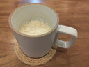 九土 手工日式復古粗陶咖啡杯陶瓷杯子情侶對杯家用馬克杯辦公室茶杯 復古白(可定制寫(xiě)字) 曬單實(shí)拍圖