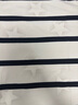 卡賓（CABBEEN）【五角星印花】男裝 高級(jí)定制條紋短袖T恤獨(dú)特個(gè)性2025夏休閑 米白色12 L /175/50 曬單實(shí)拍圖