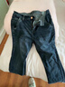 直筒牛仔褲男春夏季薄款彈力韓版修身直筒休閑長(cháng)褲男裝百搭褲子男 藍灰 常規 33 建議140-150斤 曬單實(shí)拍圖