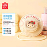 名創(chuàng)優(yōu)品（MINISO）三麗鷗夏日黑皮系列包包帆布包斜挎包單肩包沙灘袋掛件 HelloKitty遮陽帽斜挎包 曬單實拍圖