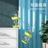 busybear寶寶兒童吸管鯨魚噴水杯上學網(wǎng)紅趣味吸管喝水杯學生男孩女孩220m 檸檬黃 350ml （背帶+吸管*2） 曬單實拍圖