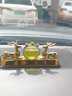齊選汽車臨時(shí)停車牌車用挪車電話號(hào)碼牌車載移車牌車內(nèi)飾品香水?dāng)[件男 金色【送香水防滑墊】 曬單實(shí)拍圖