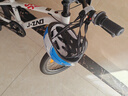 安丹迪（Adandyish）兒童自行車(chē)頭盔一體成型騎行頭盔單車(chē)裝備 藍白 新老款隨機發(fā) 曬單實(shí)拍圖