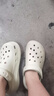 卡駱馳（crocs）經(jīng)典泡芙Clog男女一腳蹬懶人沙灘鞋 CR207521-2Y2 37 曬單實(shí)拍圖