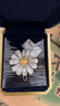 卡瑪倫品牌太陽(yáng)花發(fā)夾女劉海側(cè)邊夾頭頂夏天前額花朵花瓣發(fā)卡女成人發(fā)飾送女友送老婆生日七夕圣誕節(jié)禮物 雛菊發(fā)夾 曬單實(shí)拍圖