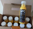 農(nóng)夫山泉100%純果汁NFC橙汁300ml*24瓶整箱裝鮮果冷壓榨0添加劑飲料 曬單實拍圖