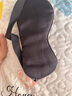 BDAC 真絲睡眠眼罩 桑蠶絲遮光透氣睡眠男女通用睡覺午睡旅行 霧霾灰 曬單實拍圖
