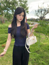 CinvaiKrose【葉一茜同款】凱莉包包女款2025年手提斜挎包生日七夕情人節(jié)禮物 奶油白【送女友老婆走心實用】 曬單實拍圖