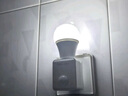 國際電工插電式人體感應(yīng)燈座插頭人來即亮家用樓道紅外線自動智能開關(guān)插座 人體感應(yīng)燈座-無燈泡(即插即用) 曬單實拍圖