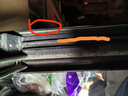 啟窗免打孔窗戶防護(hù)窗兒童安全防墜欄推拉窗防盜窗圍欄隱形防護(hù)欄 銀白色 高119-134cm/1根 曬單實(shí)拍圖