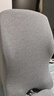南極人（NanJiren）枕頭情趣夫妻同房墊子床上行房神器趴睡枕房事趴趴枕床頭靠背靠枕 淺灰色 60cm*36cm 含枕芯 ：套裝送小枕頭 曬單實拍圖