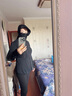 蕉內(nèi)涼皮收腰防曬衣女士冰絲護手背防曬服夏 黑色 M 曬單實拍圖